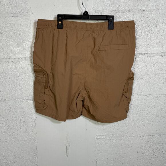 DR Essentials Men's Tan Zip Pocket Cargo Shorts Size large $52 - Picture 5 of 7